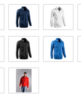 Felpa Mezza Zip COD.:50200