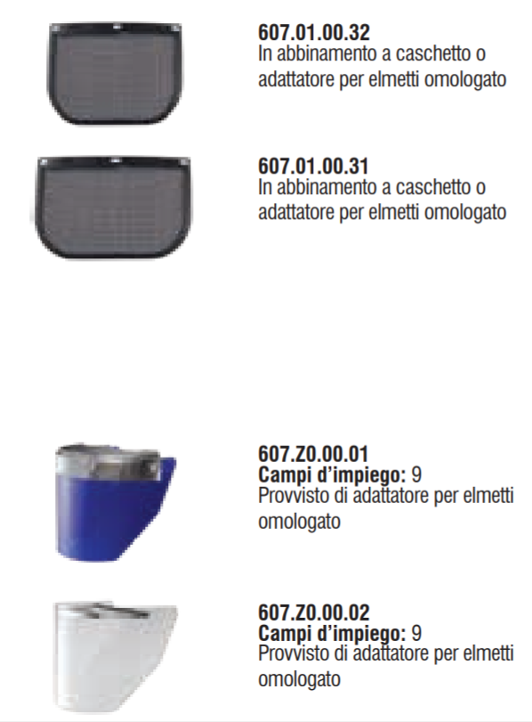 Visiera Polic. 395X200X1MM COD.:607010022 - immagine 3